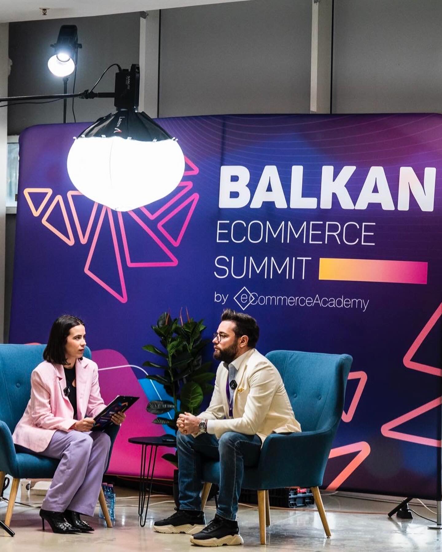 Vasya Nikolova at an event